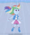 Size: 2677x3120 | Tagged: safe, artist:seacommishes, rainbow dash, equestria girls, g4, boots, clothes, female, high res, rainbow socks, shoes, socks, solo, striped socks, swimming, underwater, wet boots, wet clothes