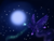 Size: 800x600 | Tagged: safe, artist:sunniesfunthecupcake, princess luna, alicorn, pony, g4, night, solo