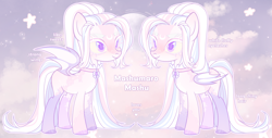 Size: 5226x2652 | Tagged: safe, artist:miioko, oc, oc only, bat pony, pony, bat pony oc, bat wings, duo, wings