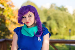 Size: 1280x853 | Tagged: safe, artist:shipou-negiru, rarity, human, equestria girls, g4, my little pony equestria girls: friendship games, clothes, cosplay, costume, irl, irl human, photo, solo