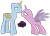 Size: 2908x2111 | Tagged: safe, artist:stormcloud-yt, oc, oc only, alicorn, pony, alicorn oc, angry, bald, base, duo, eyelashes, female, high res, horn, male, mare, simple background, stallion, transparent background, wings