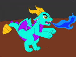 Size: 1280x960 | Tagged: safe, artist:wolfspiritclan, sparky sparkeroni, dragon, g5, my little pony: tell your tale, solo