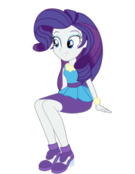 Size: 2211x2838 | Tagged: safe, artist:gmaplay, rarity, equestria girls, g4, happily ever after party, happily ever after party: rarity, my little pony equestria girls: better together, high res, rarity peplum dress, simple background, sitting, solo, transparent background, unamused