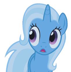 Size: 708x720 | Tagged: safe, edit, edited screencap, screencap, trixie, pony, unicorn, boast busters, g4, season 1, background removed, female, mare, not a vector, open mouth, simple background, solo, transparent background