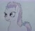 Size: 2916x2653 | Tagged: safe, artist:public mistake, twilight sparkle, pony, unicorn, g4, alternate hairstyle, bin's toy bin, creepy twilight, female, high res, mare, smiling, solo, toy interpretation, traditional art, unicorn twilight