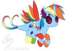 Size: 1700x1200 | Tagged: safe, artist:galeemlightseraphim, rainbow dash, changedling, changeling, pony, robot, robot pony, g4, base used, changedlingified, changelingified, crossover, cybug, female, mare, simple background, solo, species swap, transparent background, wreck-it ralph