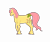 Size: 4300x3600 | Tagged: safe, artist:sashakruchkinatv, posey, pony, g1, bow, generation leap, simple background, solo, tail, tail bow, transparent background, unshorn fetlocks