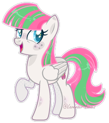 Size: 874x984 | Tagged: safe, artist:lavender-bases, blossomforth, pegasus, pony, g4, base used, female, mare, outline, simple background, solo, transparent background, white outline