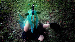 Size: 1920x1080 | Tagged: safe, artist:sushimango, queen chrysalis, human, g4, 2013, clothes, cosplay, costume, irl, irl human, photo, solo