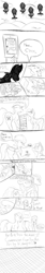 Size: 1000x6000 | Tagged: safe, artist:lil_vampirecj, hitch trailblazer, izzy moonbow, pipp petals, sunny starscout, zipp storm, earth pony, pegasus, pony, unicorn, ask the mane 12, g5, spoiler:comic, spoiler:g5, carriages, out of order, photo, sketch, speech bubble