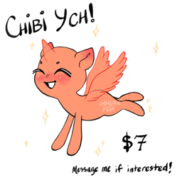 Size: 2002x2012 | Tagged: safe, artist:immunefox, oc, alicorn, earth pony, pegasus, pony, unicorn, advertisement, chibi, commission, commission info, cute, digital art, high res, procreate app, small, solo, your character here