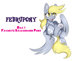 Size: 1433x1202 | Tagged: safe, artist:mewzynn, derpy hooves, pony, g4, februpony, simple background, solo, transparent background