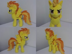 Size: 1597x1199 | Tagged: safe, artist:little-broy-peep, spitfire, pegasus, pony, g4, female, irl, mare, photo, plushie, solo