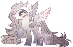 Size: 3062x1959 | Tagged: safe, artist:88yanapro88, oc, oc only, pegasus, pony, pegasus oc, simple background, smiling, solo, transparent background, wings