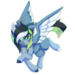 Size: 2000x2000 | Tagged: safe, artist:star-theft, oc, pegasus, pony, colored wings, high res, simple background, solo, transparent background, two toned wings, wings