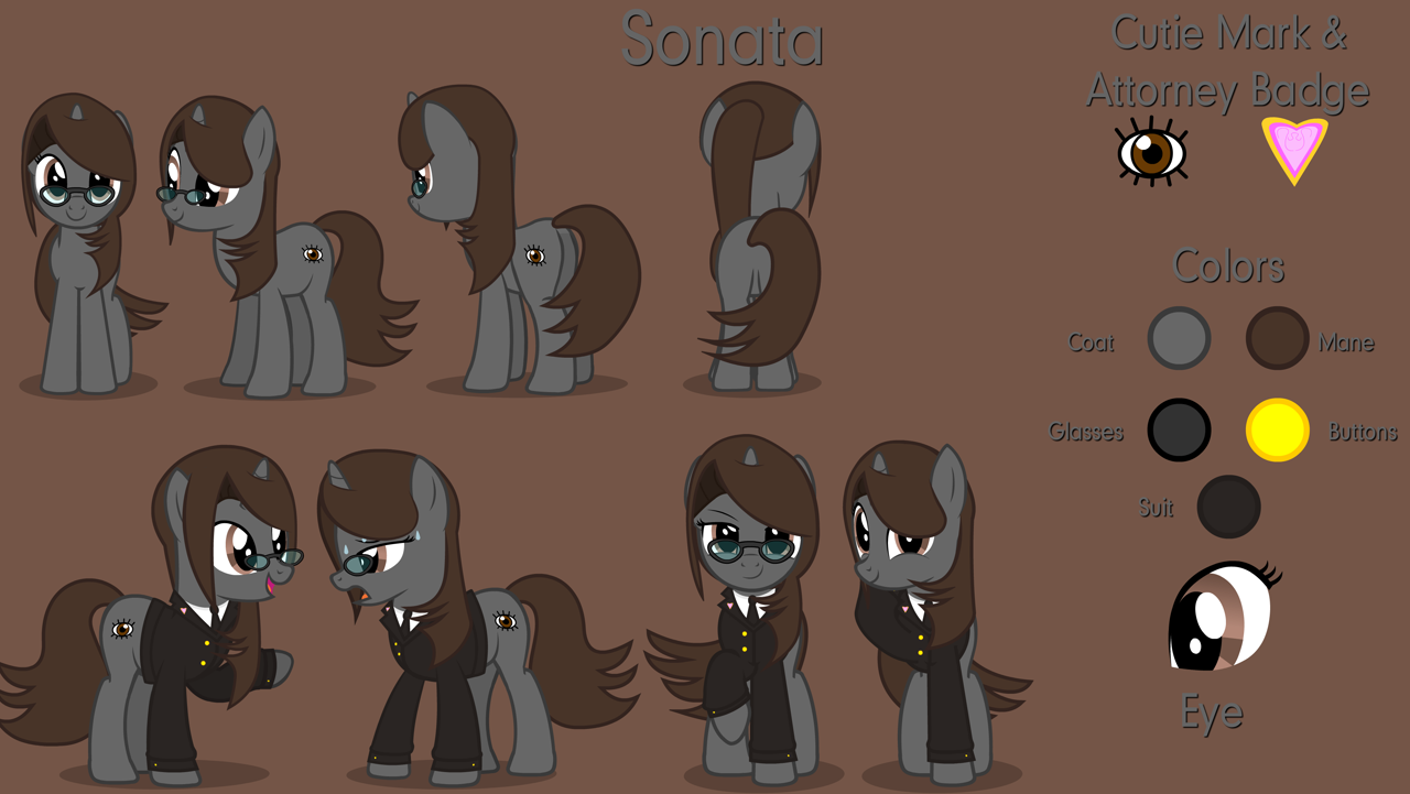 Safe Artist Mrvector Oc Oc Sonata Pony Unicorn