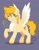 Size: 900x1165 | Tagged: safe, artist:justasuta, oc, oc only, pegasus, pony, colored wings, eyebrows, eyebrows visible through hair, full body, gray background, hooves, pegasus oc, raised hoof, shadow, signature, simple background, solo, spread wings, standing, tail, two toned wings, unshorn fetlocks, wings, yellow tail