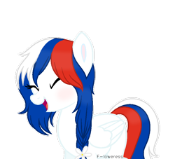 Size: 802x729 | Tagged: safe, artist:fioweress, oc, oc only, oc:marussia, pegasus, pony, nation ponies, ponified, russia, simple background, solo, transparent background