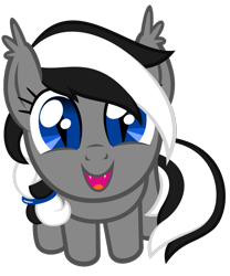Size: 1504x1810 | Tagged: safe, artist:stormxf3, oc, oc:moonlight song, bat pony, pony, cute, fallout equestria: guardians of the wastes, female, looking at you, looking up, looking up at you, simple background, solo, transparent background, vector