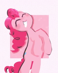 Size: 1638x2048 | Tagged: safe, artist:_grouch_, pinkie pie, earth pony, pony, g4, female, happy, mare, smiling, solo