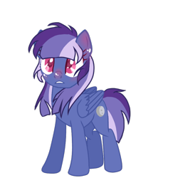 Size: 768x768 | Tagged: safe, artist:toxicspxce, oc, oc only, pegasus, pony, base used, eyelashes, magical lesbian spawn, offspring, parent:rainbow dash, parent:twilight sparkle, parents:twidash, pegasus oc, red nosed, simple background, solo, transparent background, wings