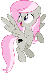 Size: 1938x3095 | Tagged: safe, artist:toutax, oc, oc:sweet shutter, pegasus, pony, female, mare, open mouth, simple background, transparent background, vector