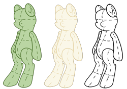 Size: 1700x1200 | Tagged: safe, artist:galeemlightseraphim, oc, oc only, earth pony, pony, arm hooves, bald, base, bipedal, earth pony oc, simple background, transparent background