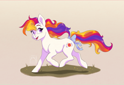 Size: 1024x701 | Tagged: safe, artist:bluefeathercat, sunny daze (g3), earth pony, pony, g3, solo