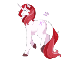 Size: 3300x2700 | Tagged: safe, artist:t3ssrina, always and forever, pony, unicorn, high res, simple background, solo, transparent background