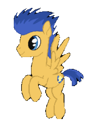 Size: 736x972 | Tagged: safe, artist:dyonys, flash sentry, pegasus, pony, g4, animated, blinking, februpony, flying, gif, hooves, male, pixel art, simple background, smiling, solo, spread wings, stallion, tail, transparent background, two toned mane, two toned tail, wings