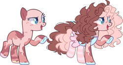 Size: 2588x1375 | Tagged: safe, artist:kurosawakuro, oc, pegasus, pony, apron, bald, base used, clothes, female, mare, offspring, parent:cheese sandwich, parent:pinkie pie, parents:cheesepie, simple background, solo, transparent background, wingless