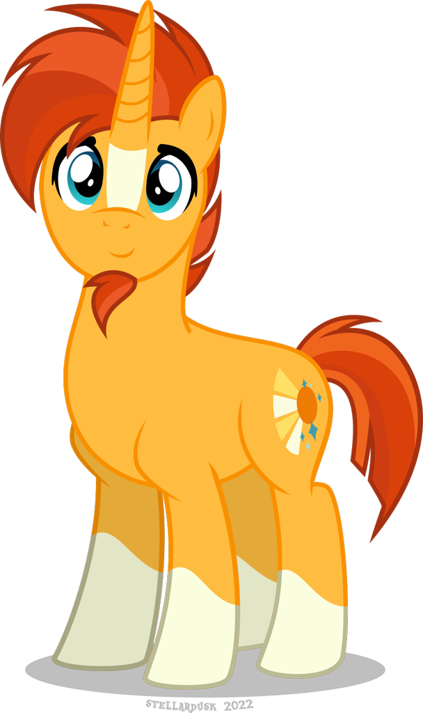 #2801507 - safe, artist:stellardusk, sunburst, pony, unicorn, g4 ...