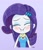 Size: 833x962 | Tagged: safe, artist:batipin, rarity, human, equestria girls, g4, blushing, cute, eyes closed, female, holding breath, raribetes, solo