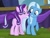 Size: 737x560 | Tagged: safe, screencap, starlight glimmer, trixie, pony, unicorn, g4, my little pony: friendship is magic, no second prances, season 6, duo, female, imgflip, mare