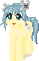 Size: 39x61 | Tagged: safe, oc, oc only, oc:wikipe-tan, pony, female, front view, looking at you, picture for breezies, pixel art, solo
