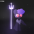 Size: 2000x2000 | Tagged: safe, artist:arche, oc, oc:arche medley, earth pony, pony, clothes, earth pony oc, epic, high res, lineless, magic, no iris, no mouth, particles, scarf, solo, terraria, trident