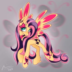 Size: 2000x2000 | Tagged: safe, artist:creeate97, fluttershy, pegasus, pony, g4, high res, ponymania, solo