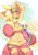 Size: 846x1200 | Tagged: safe, artist:nabebuta, applejack, earth pony, semi-anthro, g4, apple, arm hooves, bare midriff, belly button, clothes, food, green apple, implied big macintosh, solo