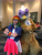 Size: 2121x2828 | Tagged: safe, artist:reinbewpastel, gilda, rainbow dash, human, equestria girls, g4, babscon, babscon 2018, clothes, cosplay, costume, fursuit, high res, irl, irl human, multicolored hair, photo, rainbow hair