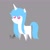 Size: 1280x1280 | Tagged: safe, oc, oc only, pony, unicorn, female, gray background, pointy ponies, side view, simple background, solo