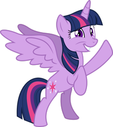 Size: 2306x2600 | Tagged: safe, artist:dasprid, twilight sparkle, alicorn, pony, g4, three's a crowd, .svg available, awkward smile, bipedal, faic, female, high res, mare, simple background, smiling, solo, transparent background, twilight sparkle (alicorn), vector