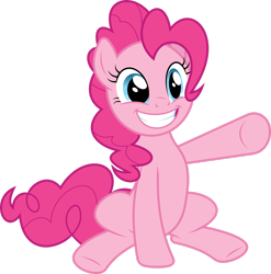 Size: 2434x2464 | Tagged: safe, artist:dasprid, pinkie pie, earth pony, pony, g4, season 2, the last roundup, .svg available, female, high res, mare, simple background, solo, transparent background, vector