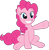 Size: 2434x2464 | Tagged: safe, artist:dasprid, pinkie pie, earth pony, pony, g4, my little pony: friendship is magic, season 2, the last roundup, .svg available, female, high res, mare, simple background, solo, transparent background, vector