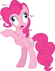 Size: 2161x2774 | Tagged: safe, artist:dasprid, pinkie pie, earth pony, pony, filli vanilli, g4, season 4, .svg available, bipedal, female, high res, mare, simple background, solo, transparent background, vector