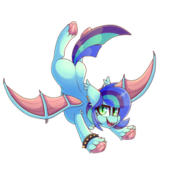 Size: 2000x2000 | Tagged: safe, artist:star-theft, oc, bat pony, pony, female, high res, mare, simple background, solo, transparent background