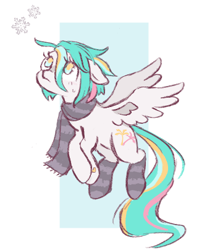 Size: 335x404 | Tagged: safe, artist:fizpup, oc, oc only, pegasus, pony, clothes, simple background, socks, solo, striped socks, white background