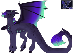 Size: 3141x2333 | Tagged: safe, artist:sleepy-nova, oc, oc:aster, dracony, dragon, hybrid, high res, simple background, solo, transparent background