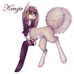 Size: 2776x2749 | Tagged: safe, artist:peachyminnie, oc, oc only, pony, unicorn, clothes, female, high res, horn, looking back, mare, raised hoof, simple background, socks, solo, transparent background, unicorn oc