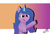 Size: 2400x1650 | Tagged: safe, artist:_cobalttuelatte, izzy moonbow, pony, unicorn, g5, my little pony: a new generation, abstract background, cute, female, half body, hooves, horn, izzybetes, mare, open mouth, open smile, signature, simple background, smiling, solo, unshorn fetlocks, waving