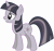 Size: 3752x3509 | Tagged: safe, alternate version, artist:estories, artist:wardex101, edit, twilight sparkle, pony, unicorn, g4, discorded, discorded twilight, high res, sad, simple background, transparent background, twilight tragedy, unicorn twilight, vector